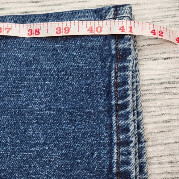 HARLEY DAVIDSON Women's Highrise Medium Wash Bootcut Jeans Size 8 Long Blue - Picture 13 of 16